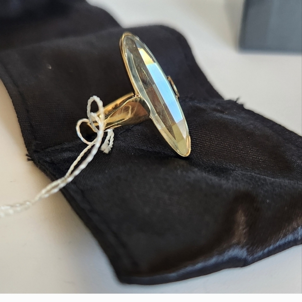 NWT Calvin Klein Slim Continuity Oval Ring Size 5